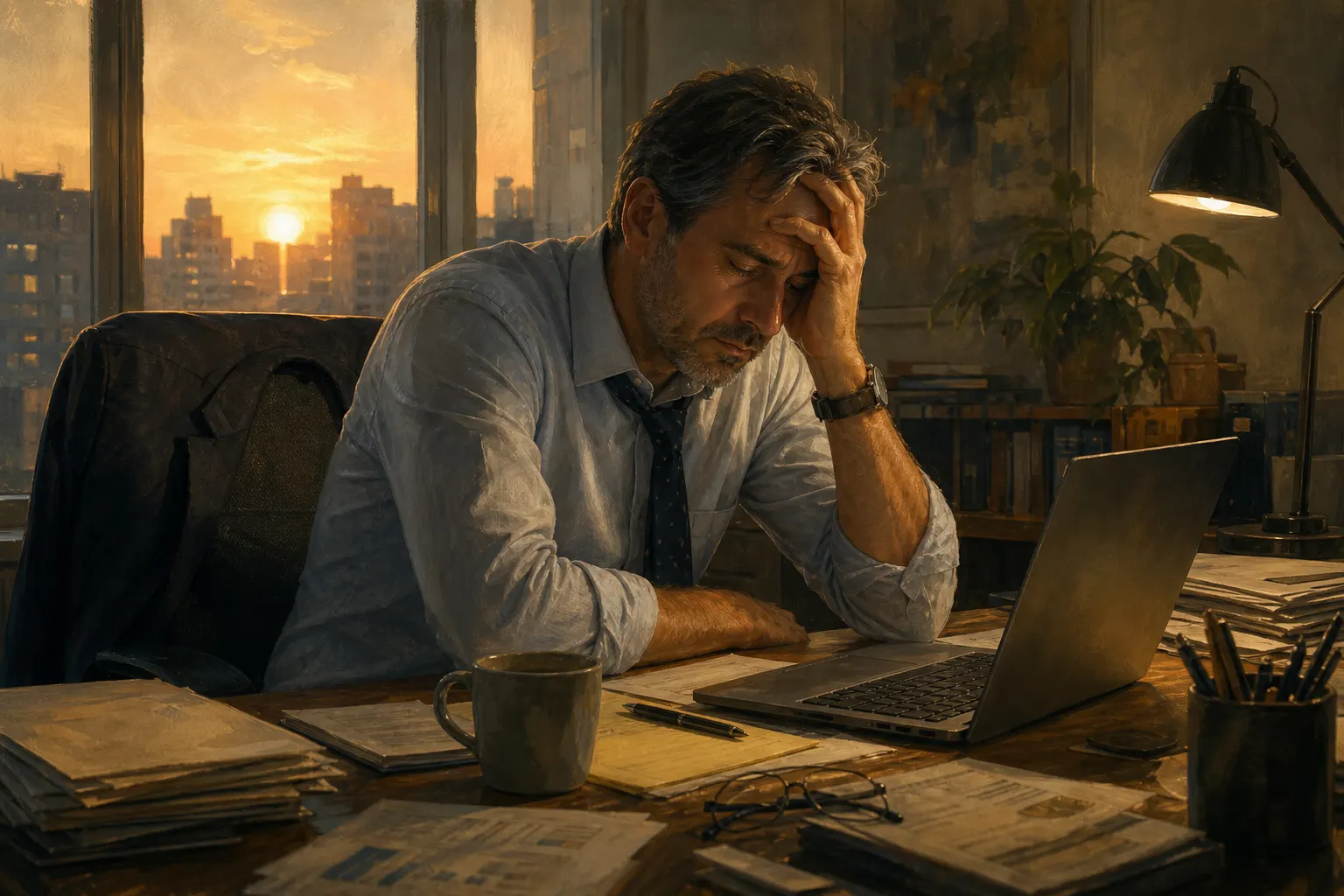 Иллюстрация к тесту «Copenhagen Burnout Inventory»